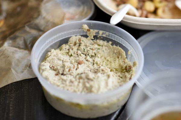 Baba ghanoush (eggplant dip) from Koshari Mama