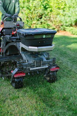 Transform your lawn with aeration and seeding