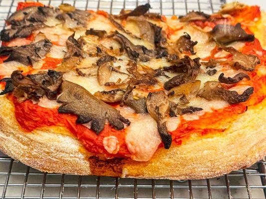 Mushrooms pizza