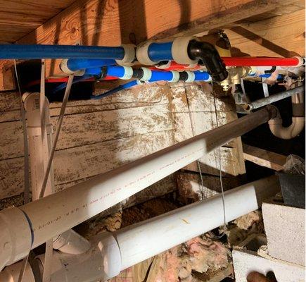 Repipe Specialists: We repair and replace old cast iron, galvanized steel, copper, and polybutylene pipes that are leaking an...