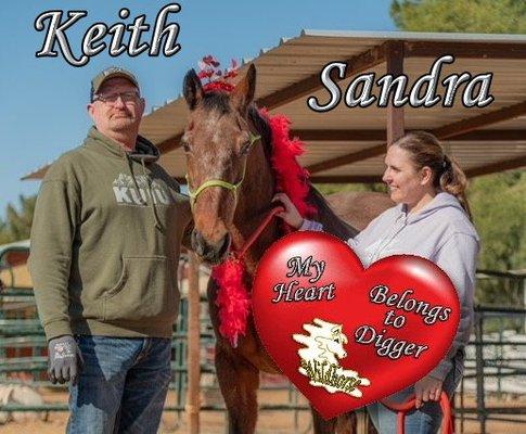 Keith, Digger, and Sandra - ValEquines Day 2023