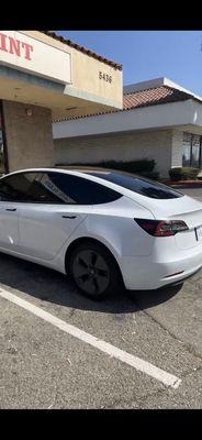 Ceramic Tinting - Tesla Model 3