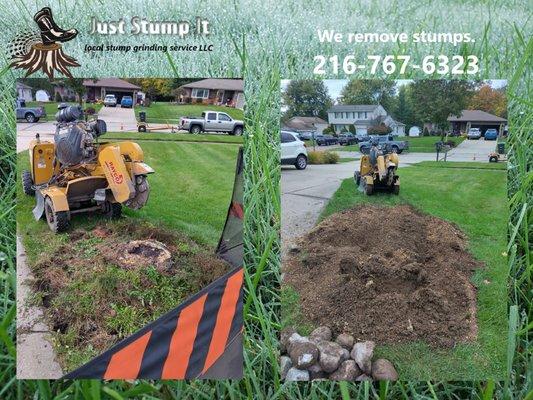 Need a local stump grinding company? You've found us. Fast and high-quality work. Soil and lawn renewal after. Free estimate. Insured.