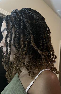 Havana Twists with hair color 30 and 1b