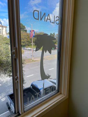 A view of Park Presidio Blvd from Island Dental.