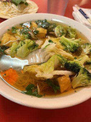 Veggie pho