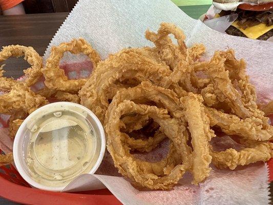 Large onion ring