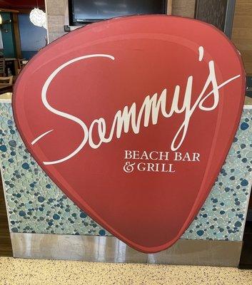 Sammy's Beach Bar by Sammy Haggar at the snowy Cleveland Ohio Airport