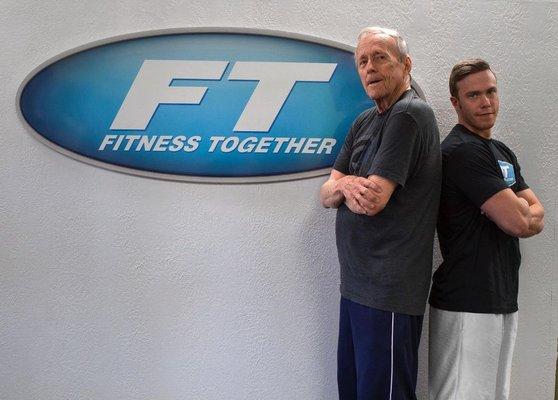 JT, at 79 years old just getting done with a nice day of legs and cardio at Fitness Together