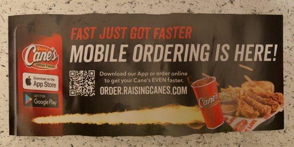 Online mobile ordering