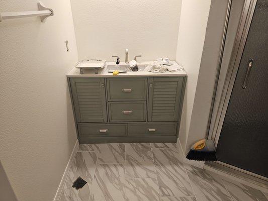 Bathroom remodel