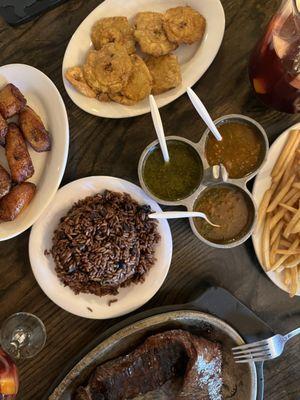 Morro, Tostones, Maduros