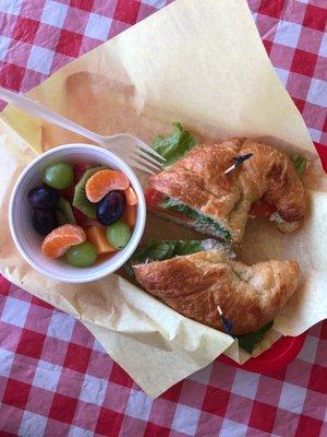 Chicken Salad + fresh fruit cup