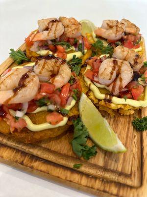 Shrimp Tostones