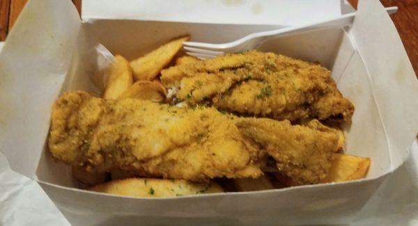 Whiting and fries