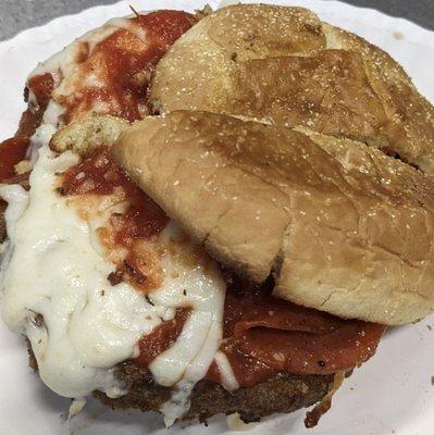 Pizza Burger!