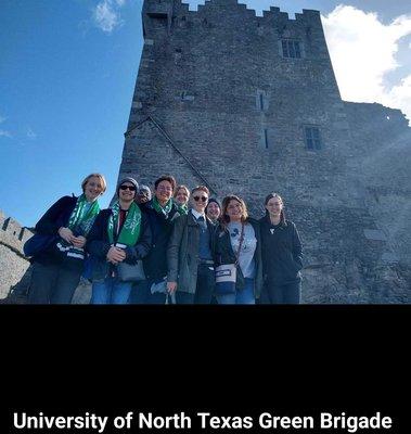 Ireland, March 2022. They visited Rock of Cashel, The Blarney Castle, Cobh, Cork City & Killarney.