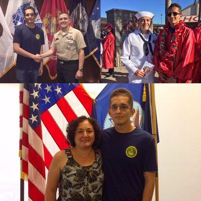 Oxnard High school graduate on his way to the Navy Reserves to help pay for college and have a career at the same time