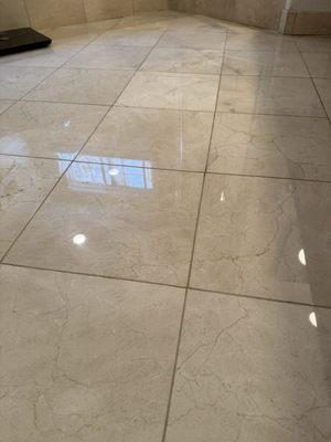 Chris is the person if you want to revive your old marble floors to look new again.