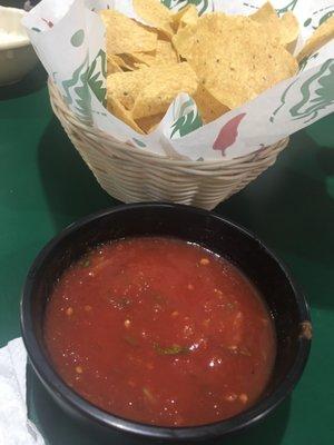 Chips and salsa