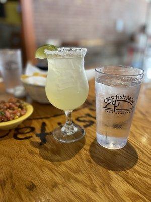 Oh just a good glass of water and this EPIC FRESH PERFECT WAVE MARGARITA