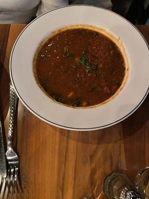 Lentil soup