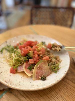 Watermelon poke