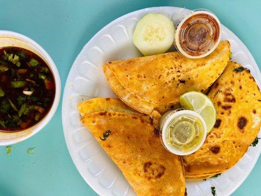 Birria tacos