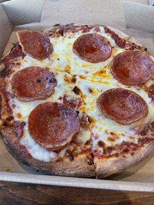 Pepperoni pizza