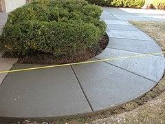 concrete walk