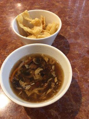 Hot and sour soup.