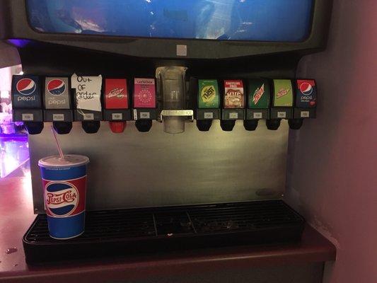 Fill your own soda.