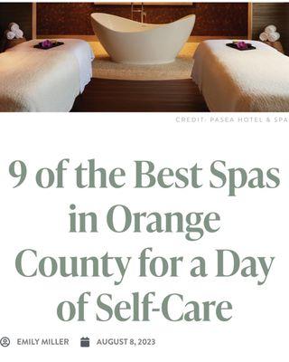 9 of the Best Spas in Orange County