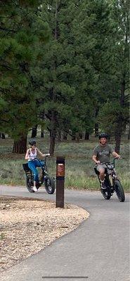 Rad E-bike in Bryce Canyon