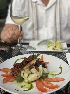 Octopus salad