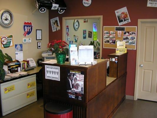 Lobby-Front Desk Area