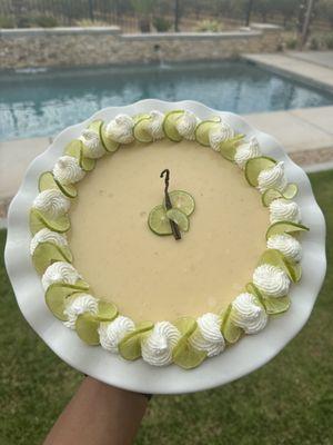 Custom order key lime pie