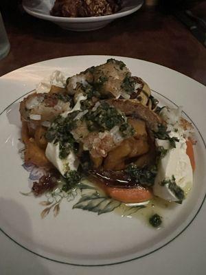 Squash and Burrata