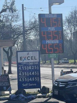 Always Great prices on gas