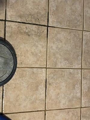 Tile grout cleaning restoration