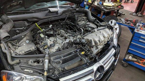 Mercedes benz intake manifold replacement