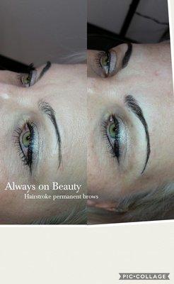 Permanent brows