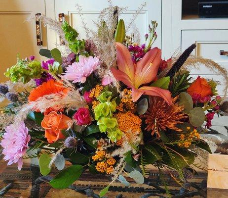 Thanksgiving Flowers by Micki