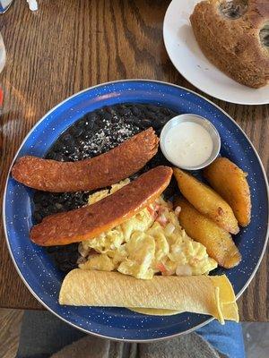 Guatemalan Tradicional Breakfast