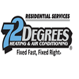 72 Degree's Heating & Air logo