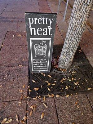 Sidewalk sign