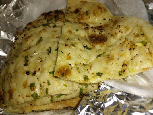 Garlic naan