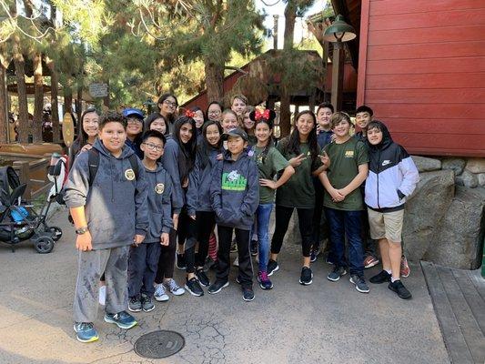 ASB leadership training at Disneyland