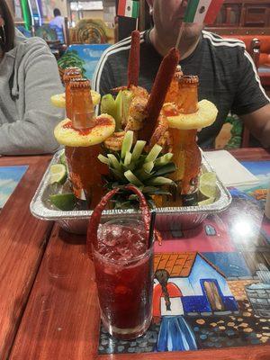 CORONAS !!!!! Pineapple and shrimp