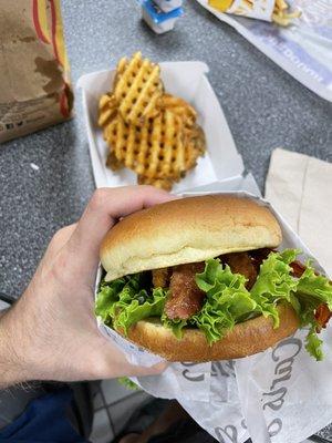 Hand-Breaded Ranch BLT Chicken Sandwich